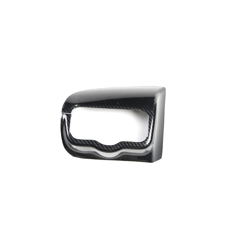 Headlight Button Frame Cover Trim Fit for Mercedes-Benz AMG35 19-21 Carbon Fiber