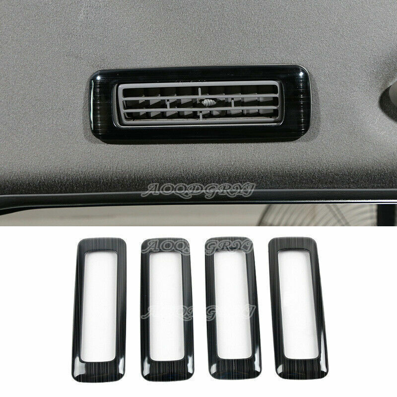 for Honda CR-V 2012-2016 Black Wood Grain Console Gear Shift Panel Decor Trim v