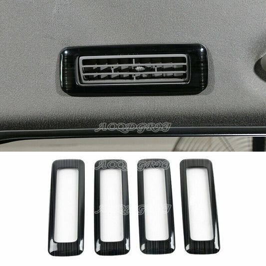 for Honda CR-V 2012-2016 Black Wood Grain Console Gear Shift Panel Decor Trim v