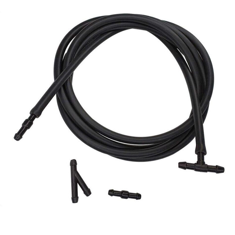 Car Windshield Wiper Washer Pipe+Hose Connectors T Y For Nozzle Pumps v