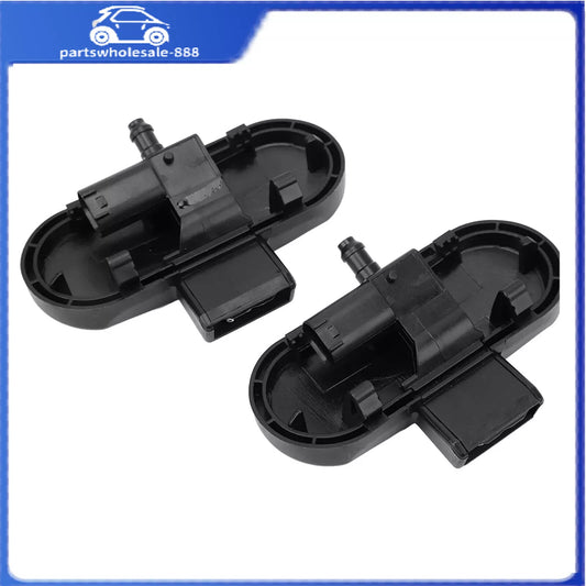 2Pcs Heated Windshield Washer Spray Jet Nozzles Jet for Audi A4 S4 B8 A5 S5 New