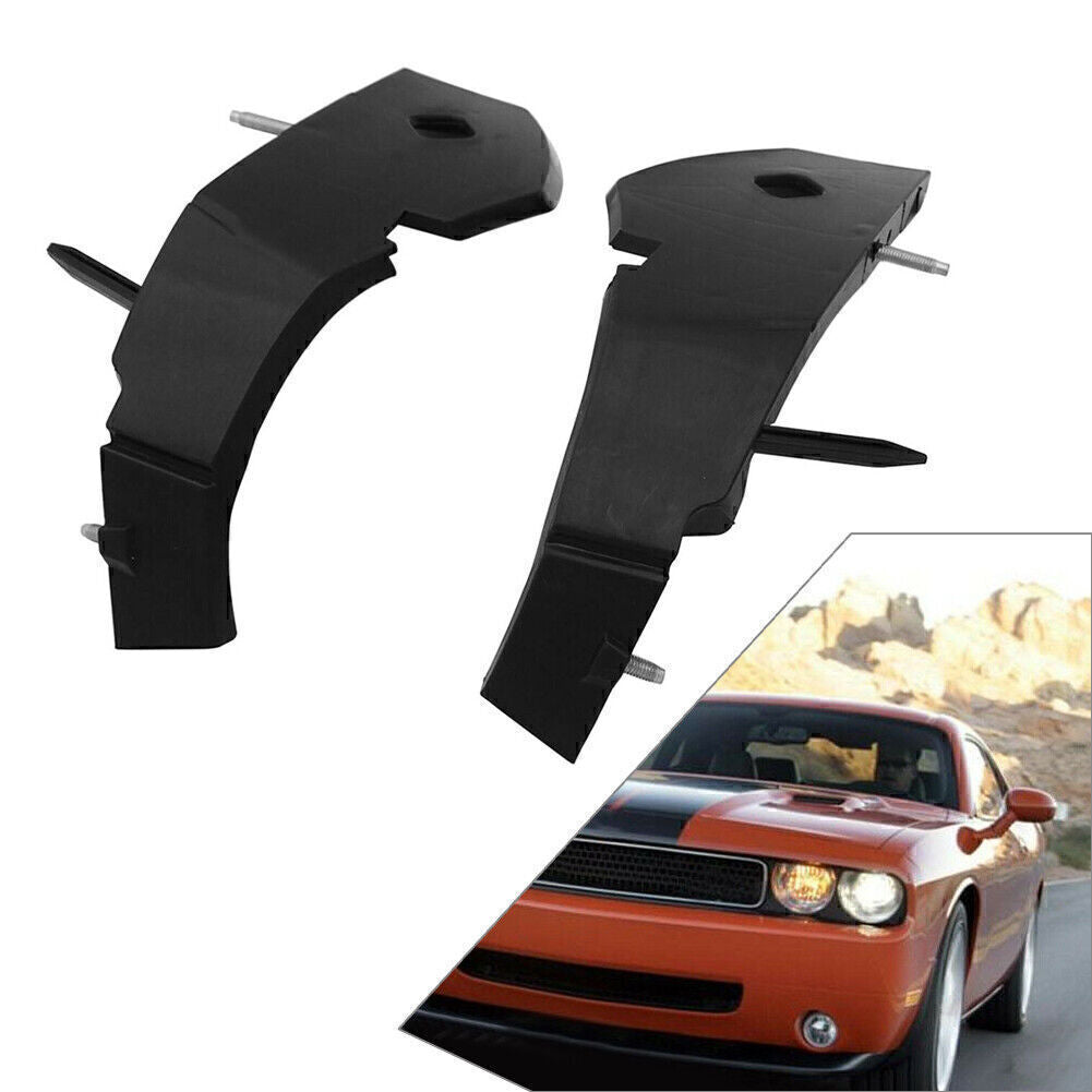 2x Front Bumper Retaining Bracket Fascia Support Fit for Dodge for Challenger 2008-2014