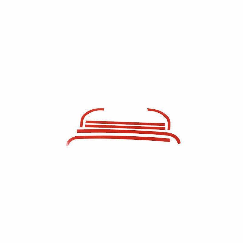 for Dodge for Challenger 2015-2021 Carbon Fiber Exterior Tail Light Lamp Strip Trim