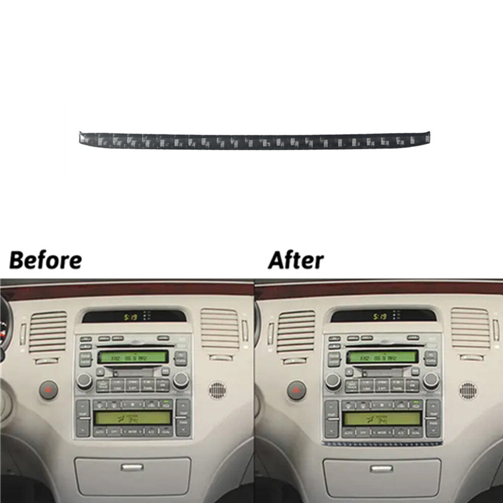 Carbon Fiber Below Climate Control Panel Cover Trim for Hyundai Azera 2006-2011