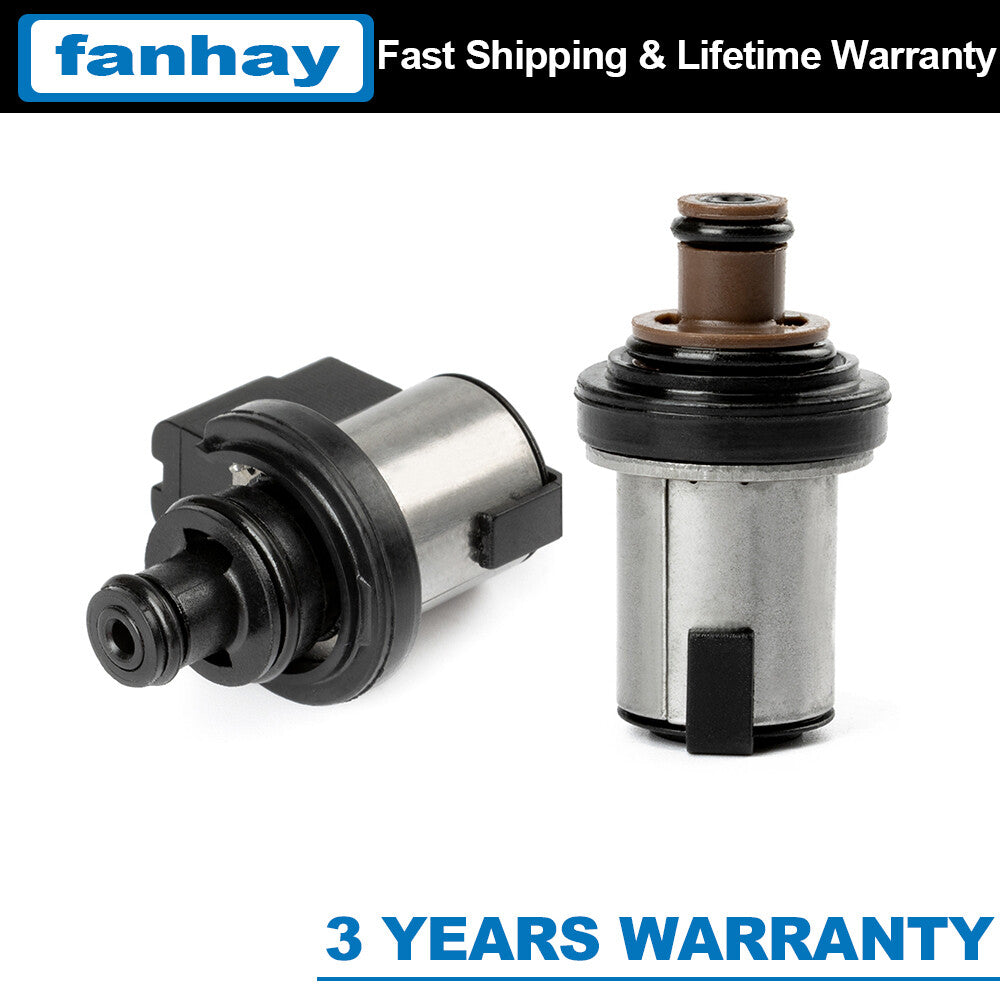 2PCS Torque Converter AWD Solenoid for Subaru Lineartronic CVT TR580/690 NEW