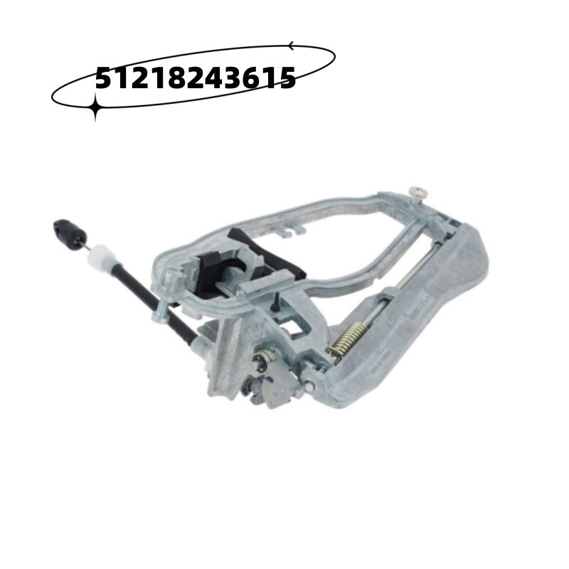 Front exterior door handle screwdriver, left side, suitable for E53 X5, new, model 51218243615- n