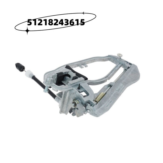 Front exterior door handle screwdriver, left side, suitable for E53 X5, new, model 51218243615- n