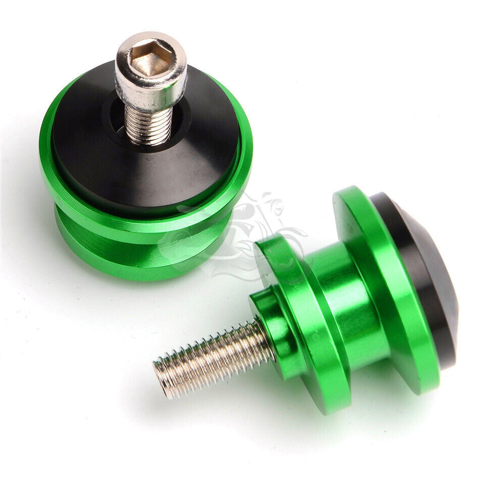 Swing Arm Stand Screw Sliders Spools Fit For ZX-6R 7R 9R ZX-14R ZX-10R ZZR1400