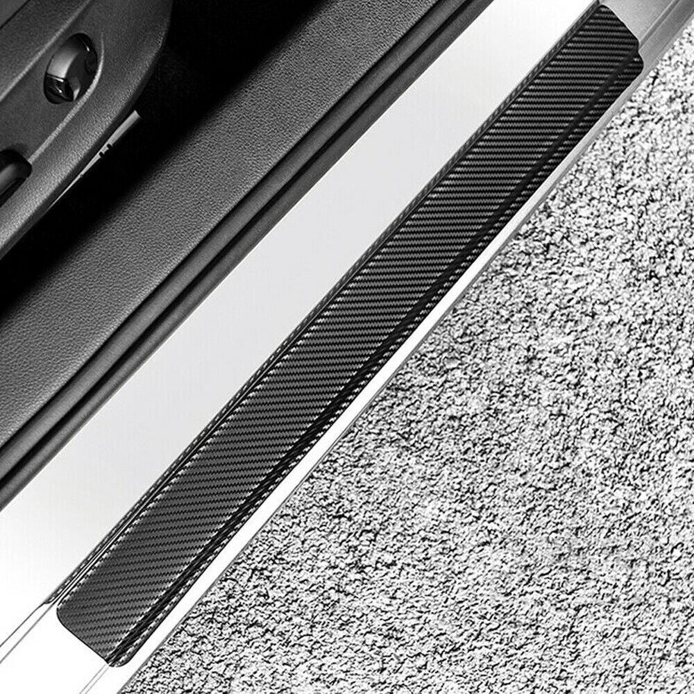 Carbon Entry Bars - Wear Plates - Trim - Car Sticker Accessories Q
