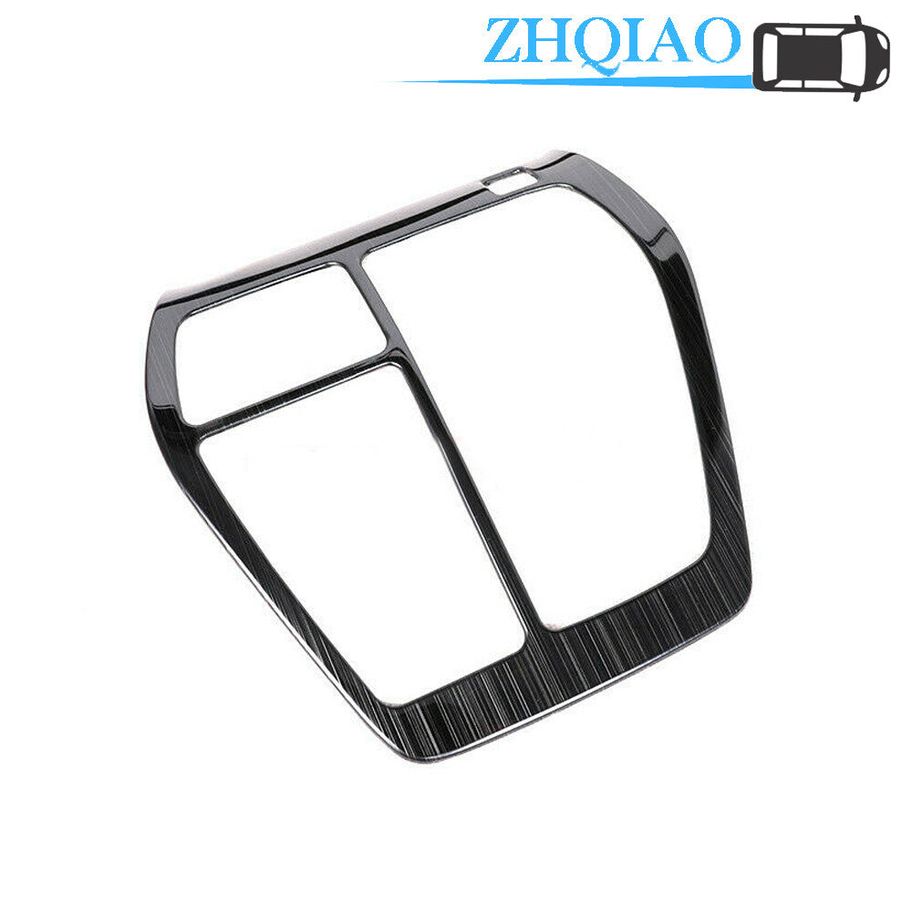 Black titanium Inner Gear Shift Box Panel Cover Trim Fits for Toyota RAV4 2019 2020