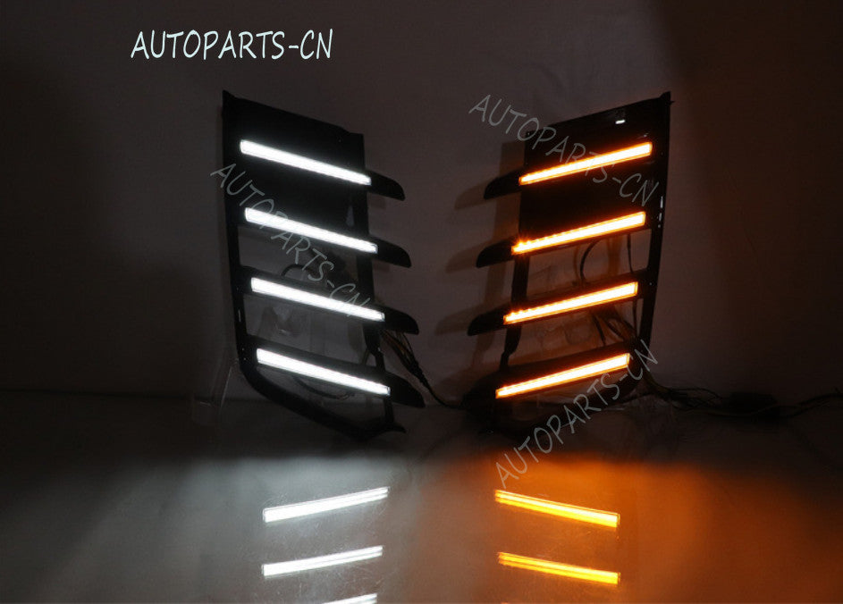 for Land Cruiser LC300 2022-2023 LED Front Grille Sides Grill lamp Trim n