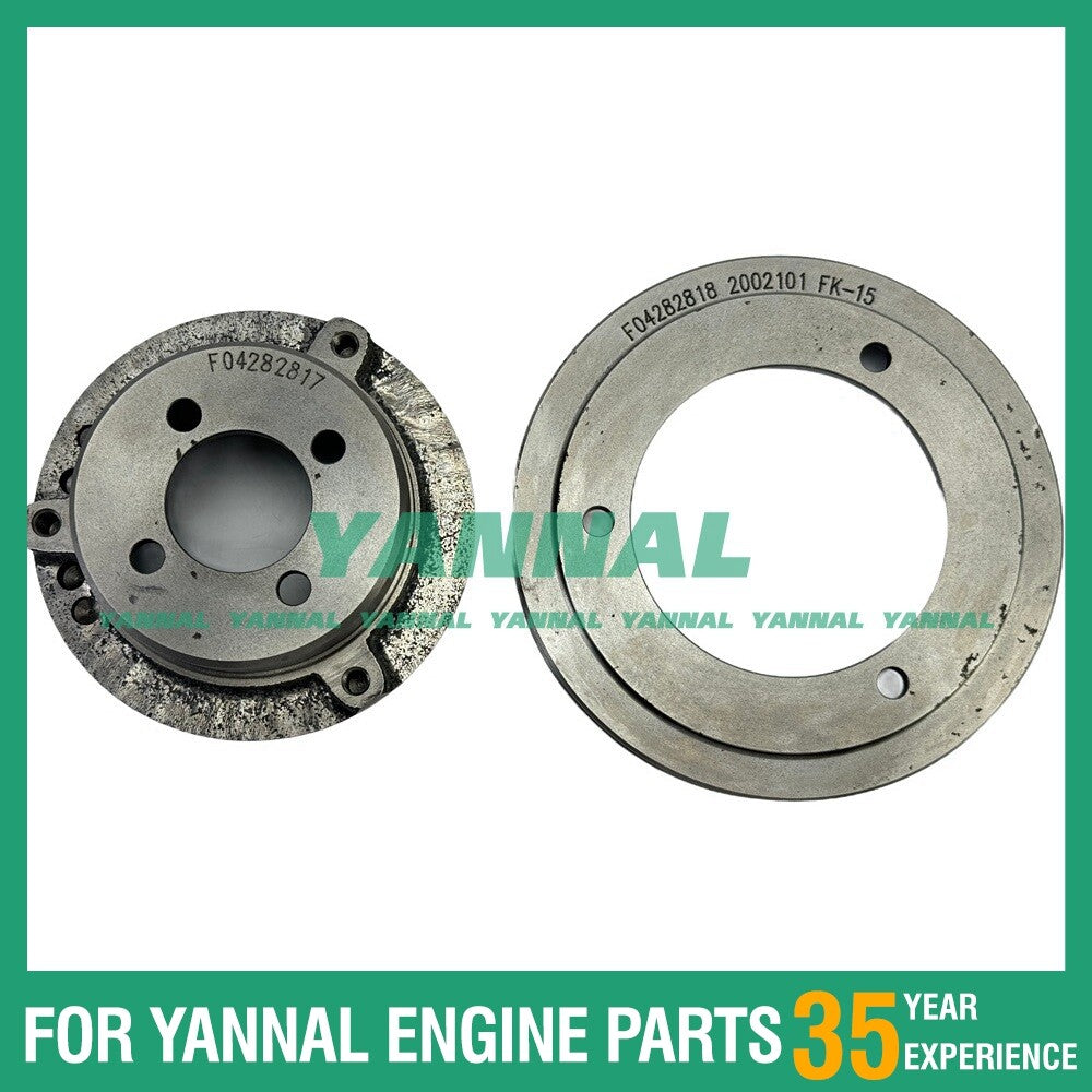 Construction machinery parts pulley 01177344, suitable for Deutz TCD2012 engine diesel parts.