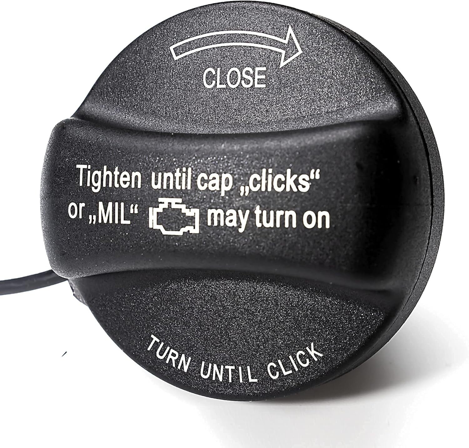 Black Fuel Gas Tank Filler Cap 16117222391 for & for Mini Cooper v