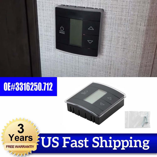 1x 3316250.712 RV Single Zone Wall Thermostat For Dometic RV/Camper conditioner