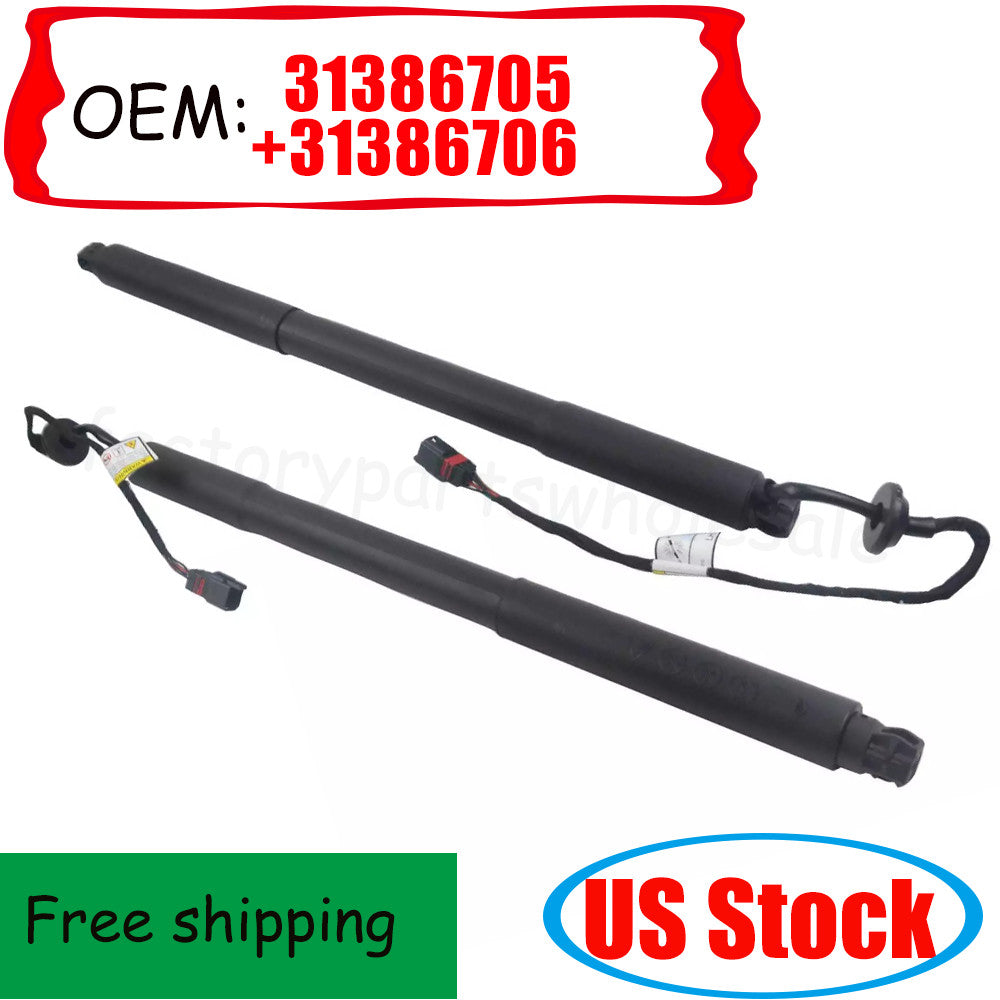 1Pair Rear Electric Tailgate Trunk Lift Support for Volvo XC60 12-17 31386705/06 n