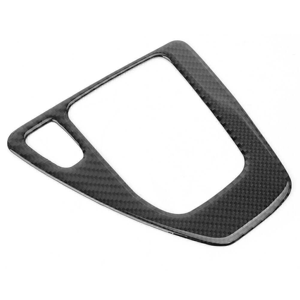 Carbon Fiber Style Gear Shift Surround Frame Cover for BMW E90 E91 E92 E93 Q
