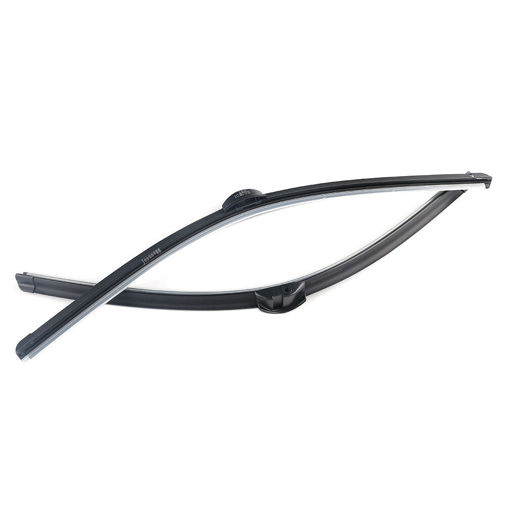 Front L  R Window Windshield Wiper Blade Set for Mercedes for Benz E CLS-Class E350 Q