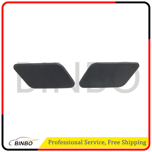 2Pcs Bumper Headlight Lamp Washer Cap Cover Fit for BMW X3 F25 2011 - 2014