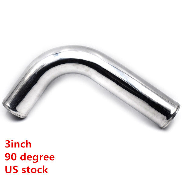 3 /76mm 90 Degree Elbow Aluminum Turbo Intercooler Pipe Piping Tubing Splendid v