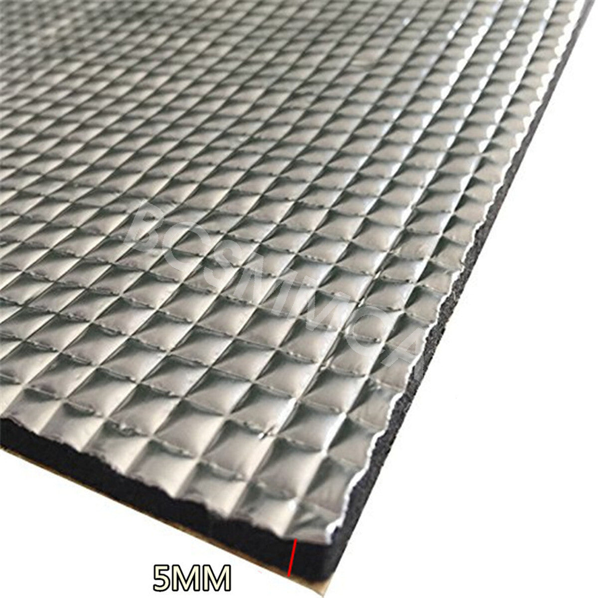 Car Engine Hood Sound Shield Mat 5MM Heat Insulation PE Deadening Pad Firewall Q
