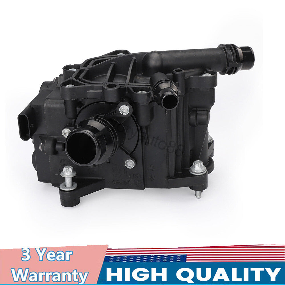 new coolant thermostat assembly for BMW 330i, 430i, 530i, and 540i (model number 11537644811).