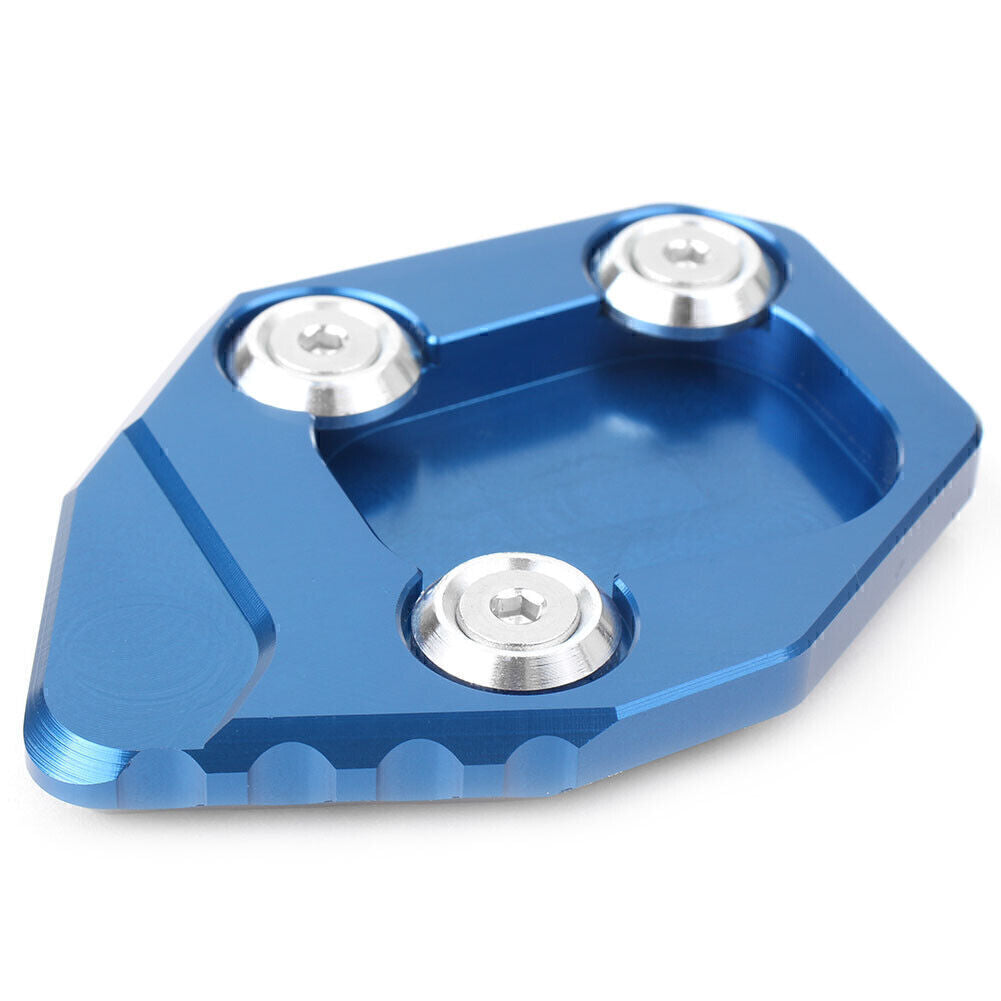 Kickstand Foot Stand Plate Side Pad Extension for HONDA CBR600RR F5 2007-15 BLUE Q