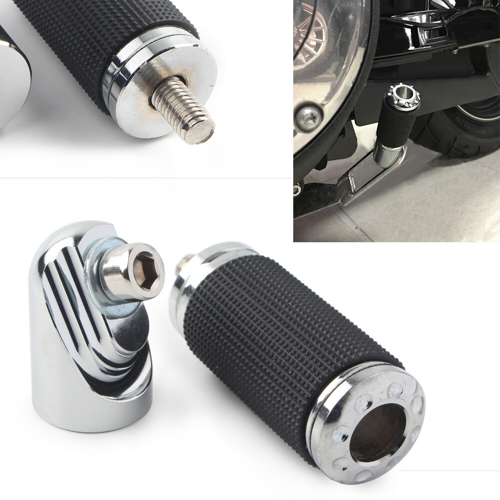Fit for Harley Dyna Wide Glide Fat Bob 91-17 Jiffy Stand Kickstand Extension Chrome