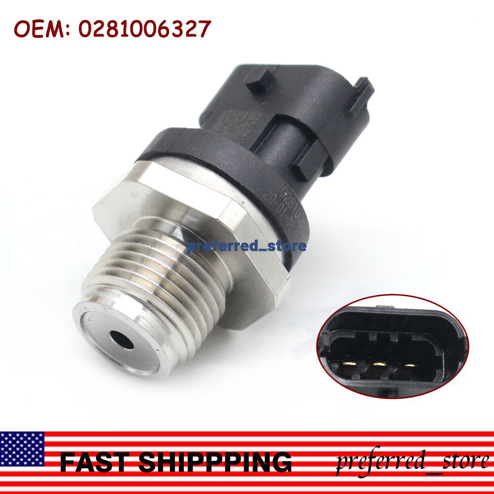 Fuel rail pressure sensor 0281006327 suitable for Dodge Diesel 2007-2012 6.7L . v