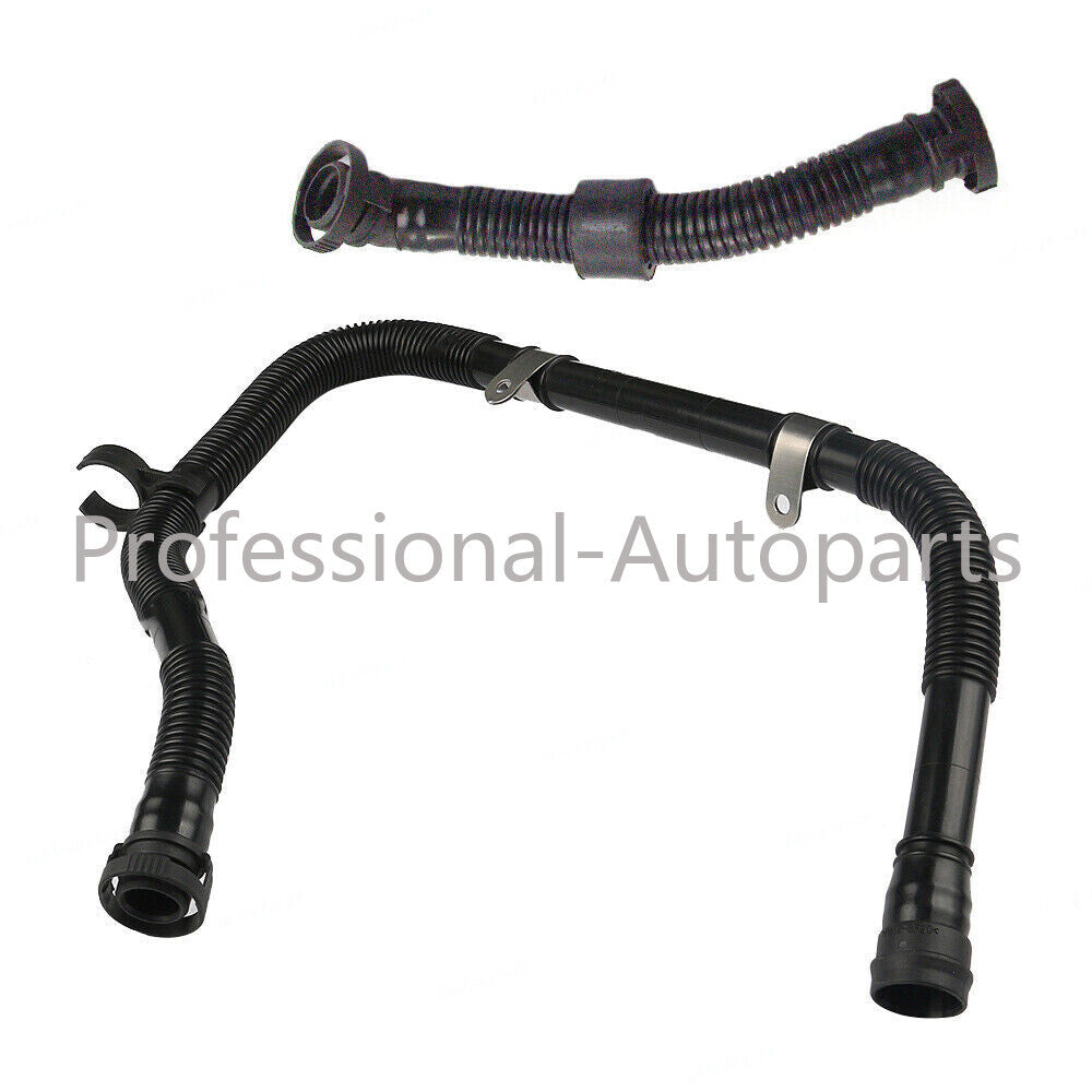 2Pcs Secondary Air Injection Pump Connector Hose for VW for Jetta for Golf for Audi A3 TT Q