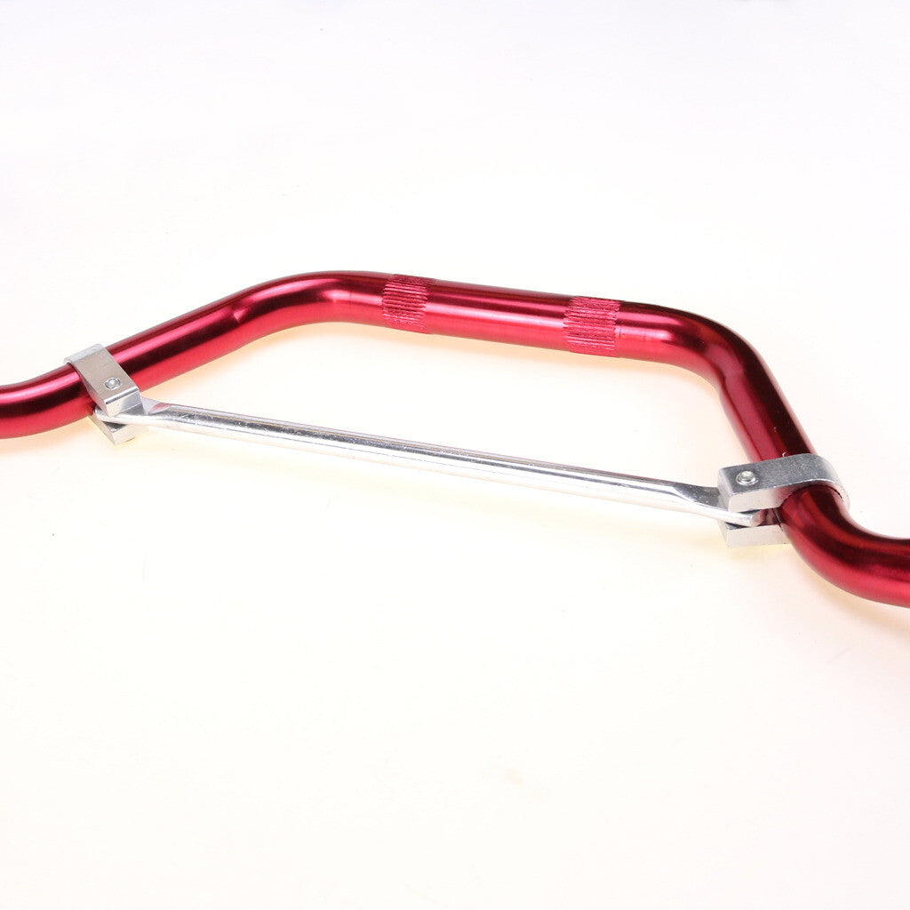 Red 22mm 7/8 inch handlebars suitable for Taodao 70cc 110cc Dirt Pit bikes CRF50 KX65 motocross bikes.