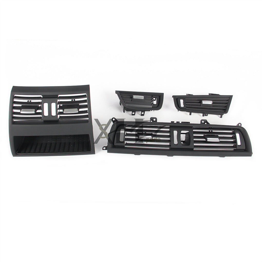 4pcs Dash AC Air Outlet Vent Kit Fit for BMW 5 Series Q