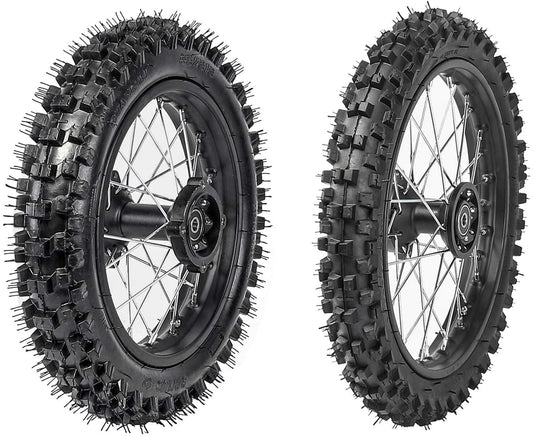 15mm 14-inch + 12-inch wheels, 80/100-12, 60/100-14 tires, rims, grooves for Apollo SSR 110 125cc bicycles.