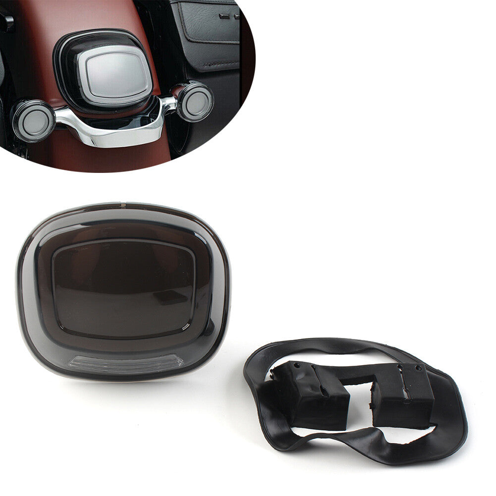 LED Rear Brake Tail Light Smoke Lens Fit for Harley Touring Softail Dyna Sportster
