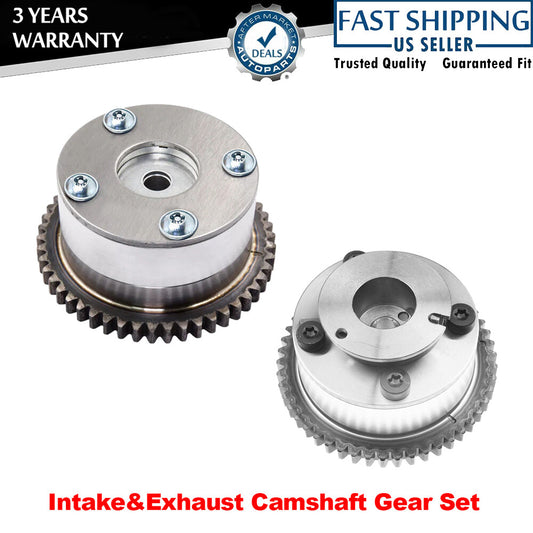 2x Intake & Exhaust Camshaft VVT Sprocket for Hyundai for Kia Sorento Azera 3.3 3.8L Q