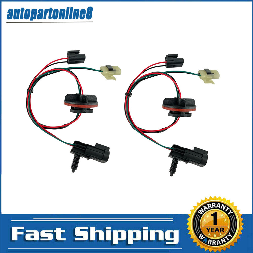 2PCS Headlight Wiring Harness for Dodge for Ram 1500 3500 4500 5500 11-17 68193062AB Q