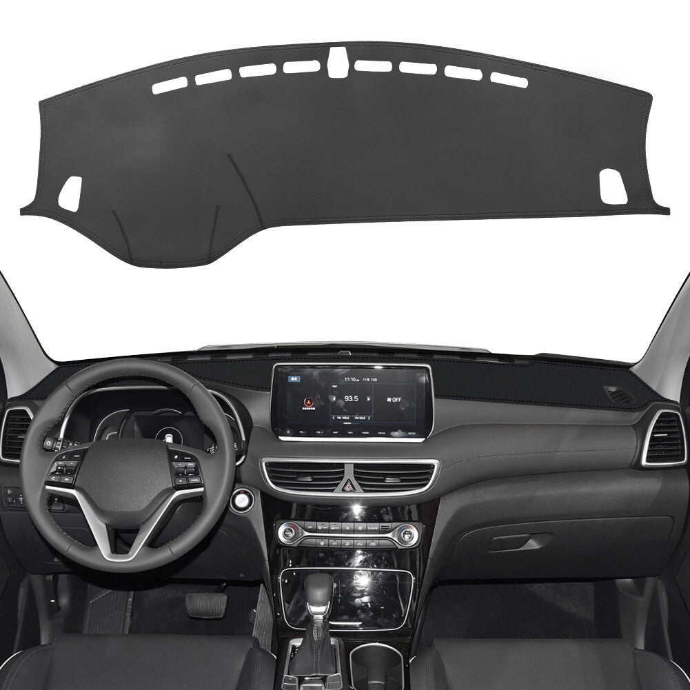For 2017-2020 for Hyundai for Tucson Dashboard Dash Mat DashMat Sun Cover Pad Black side