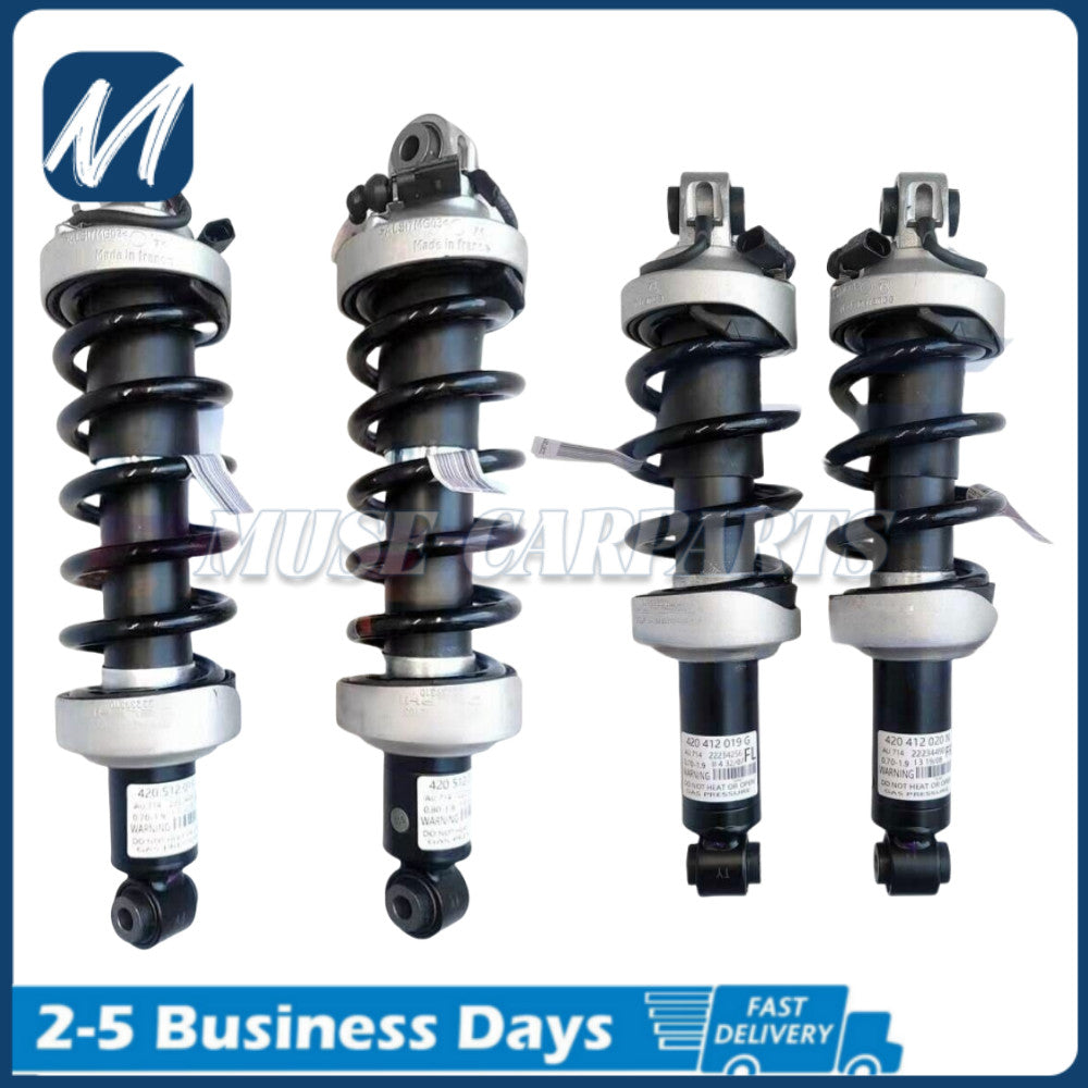 Complete front and rear shock absorber strut system, Assys Fit, for BMW X3 F25 (2011-2017) and X4 F26 (2015-2018).