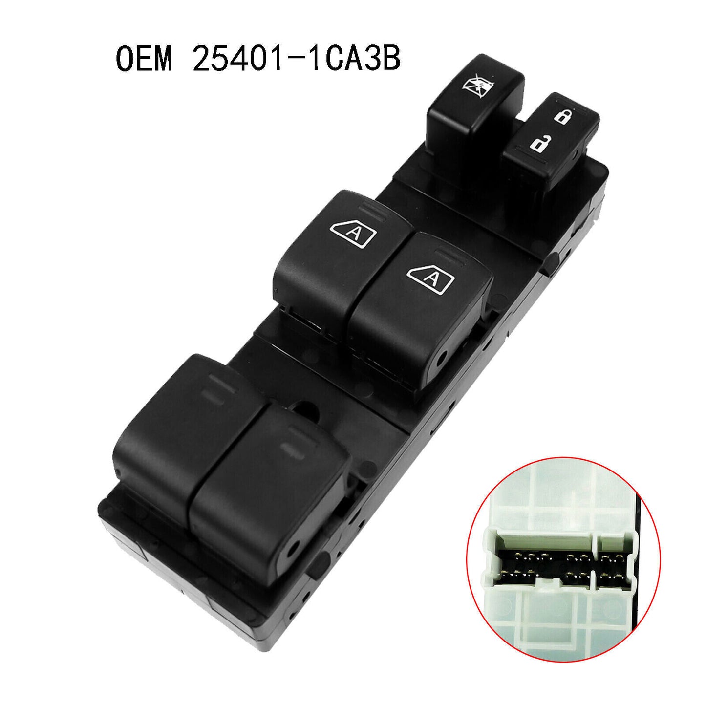 For 2009 2010 for Infiniti FX35 3.5L Left Driver Power Window Switch 25401-1CA3B NEW