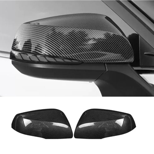 for Toyota for Corolla Cross 2022-2024 Carbon Fiber Car Mirrors Rearview Trim Cover