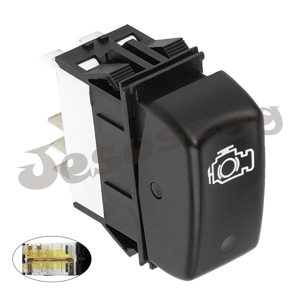 Fits for Kenworth T800B 2008 P27-1040-16 Engine Brake Switch P27-1040-16 Black