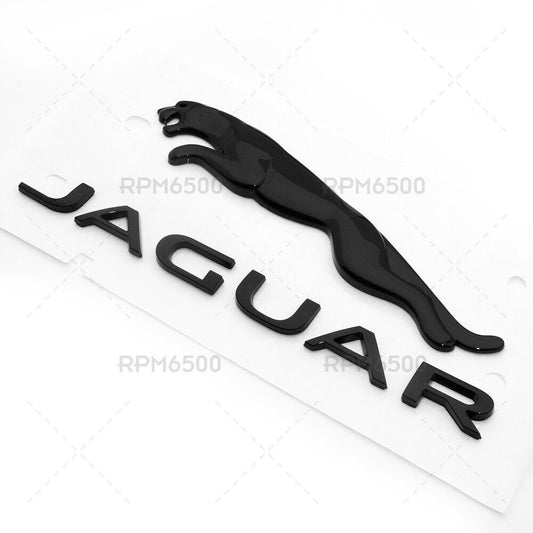 OE for Jaguar Glossy Black Liftgate Tailgate Hatch Emblem Badge Nameplate T2R27585