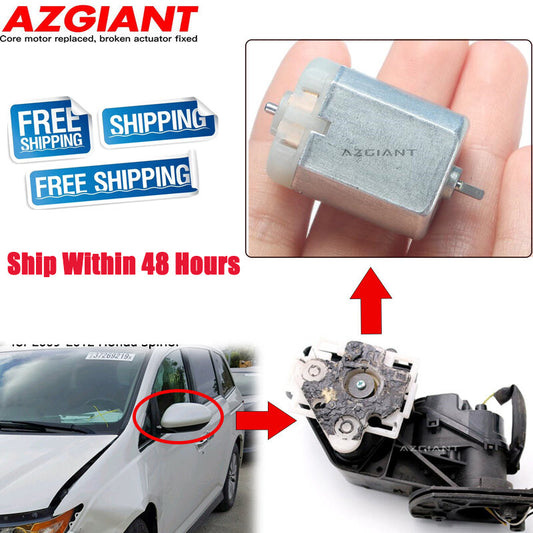 Wing Side View Mirror Folding Motor Replacement for Honda Fit  Jazz 2009~2012