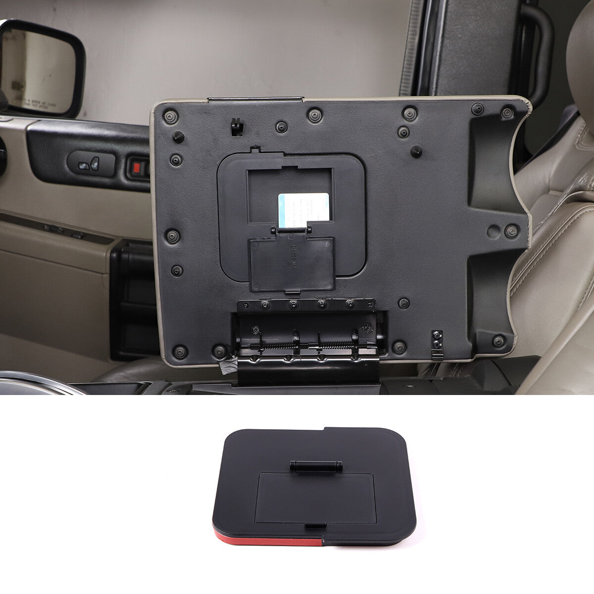 ABS Matte Black Engine Bracket Shock Tower Protector for Corvette C8 20-23- v