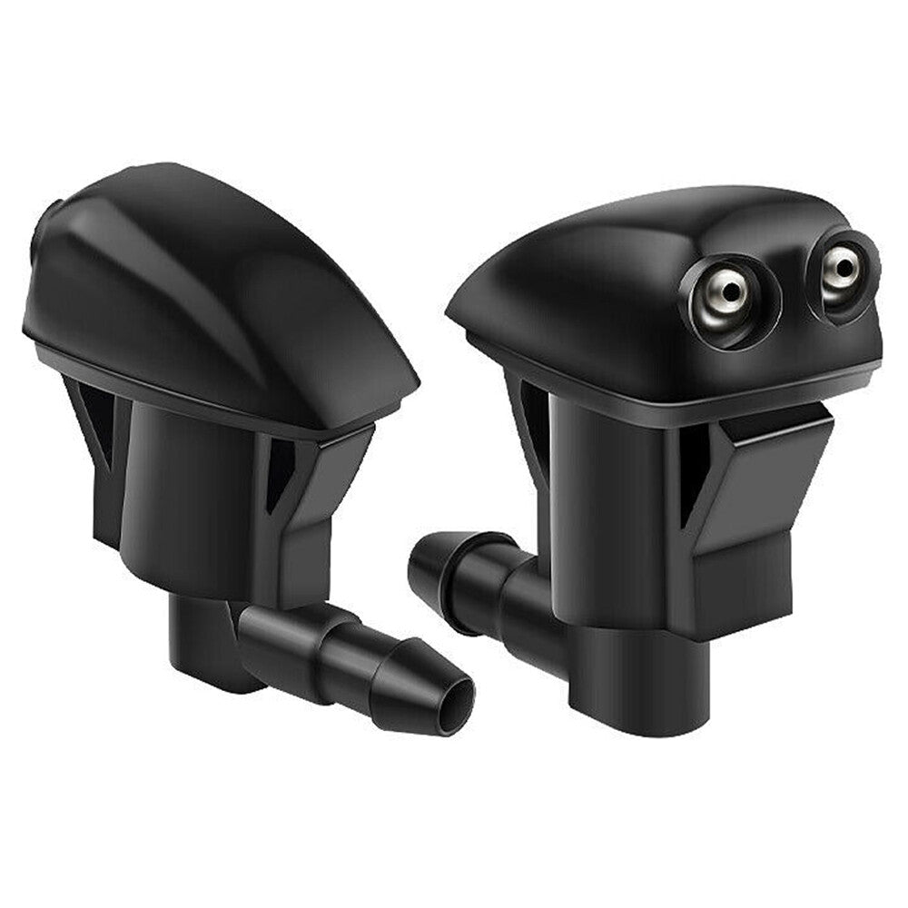 2x Dual Holes Adjustable Car Windshield Washer Nozzle for Honda Water Jet Nozzle