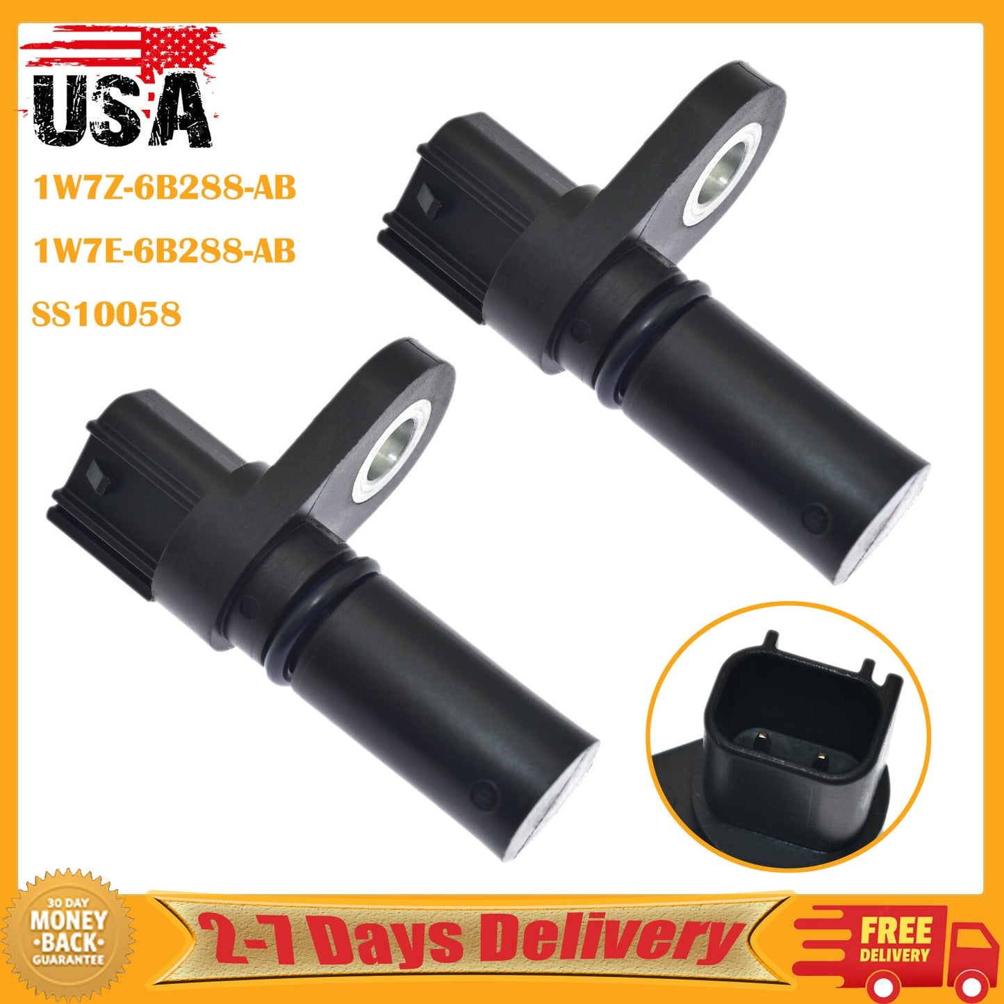 2x Camshaft Position Sensor for Ford F-150 E-150 for Lincoln for Mercury 1W7Z-6B288-AB