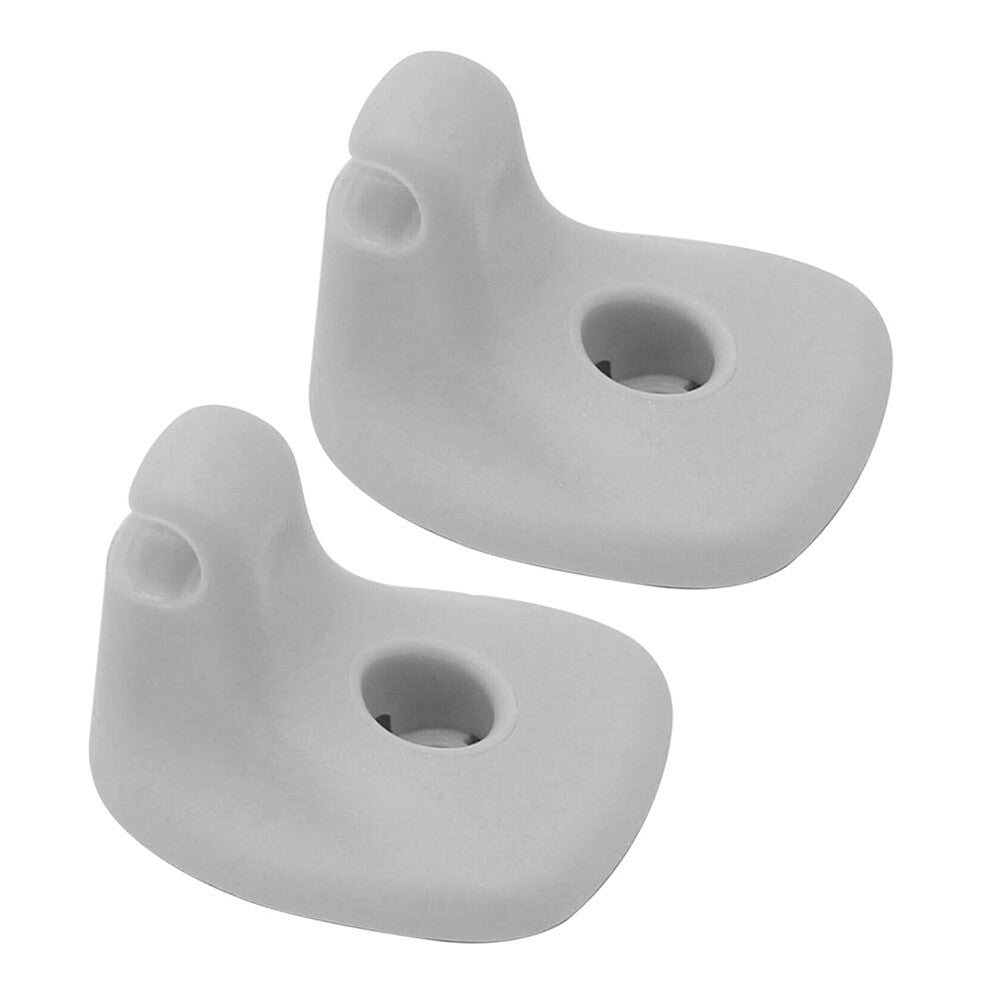 New 2 Sun Visor Clips Fits 2008-2010 for Chrysler Sebring  for Dodge Avenger Grey Q