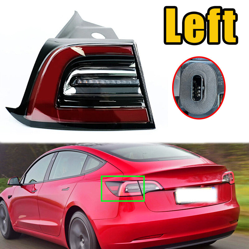 1Pcs for Tesla Model 3 Y 2017-2023 Left Outer Rear Tail Lamp Driver Light LED