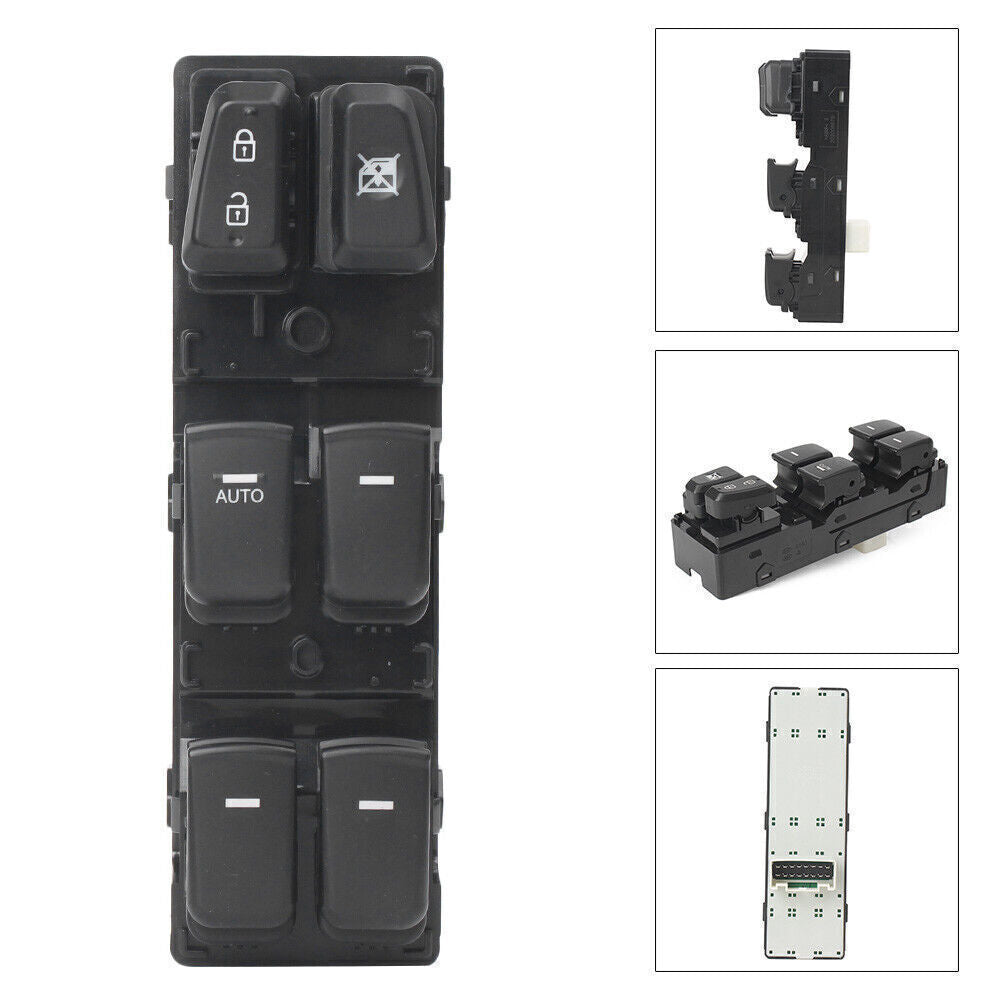 Black Front Left Power Window Master Switch For 2011-2014 Sonata Car 93570-3S000 n