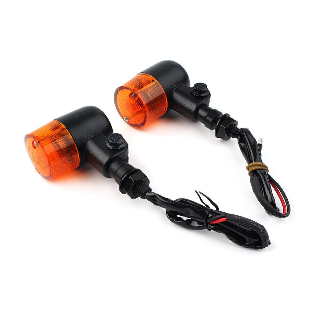 for Harley for Honda for Kawasaki for BMW 2x Motorcycle Amber Turn Signal Brake Light Q