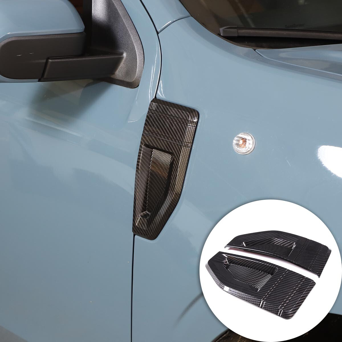 ABS Black Front Center Armrest Storage Box  for ford  Maverick 2022-2023